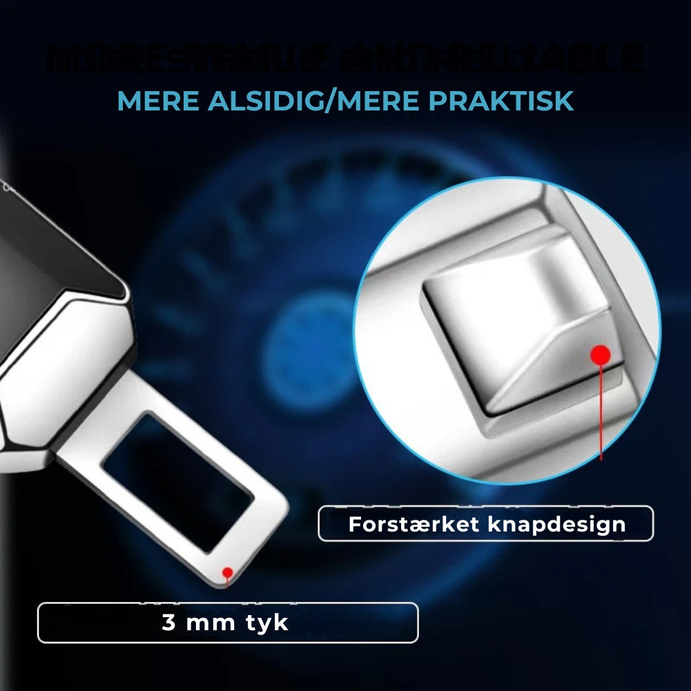Clip til bilsele - Zinklegering