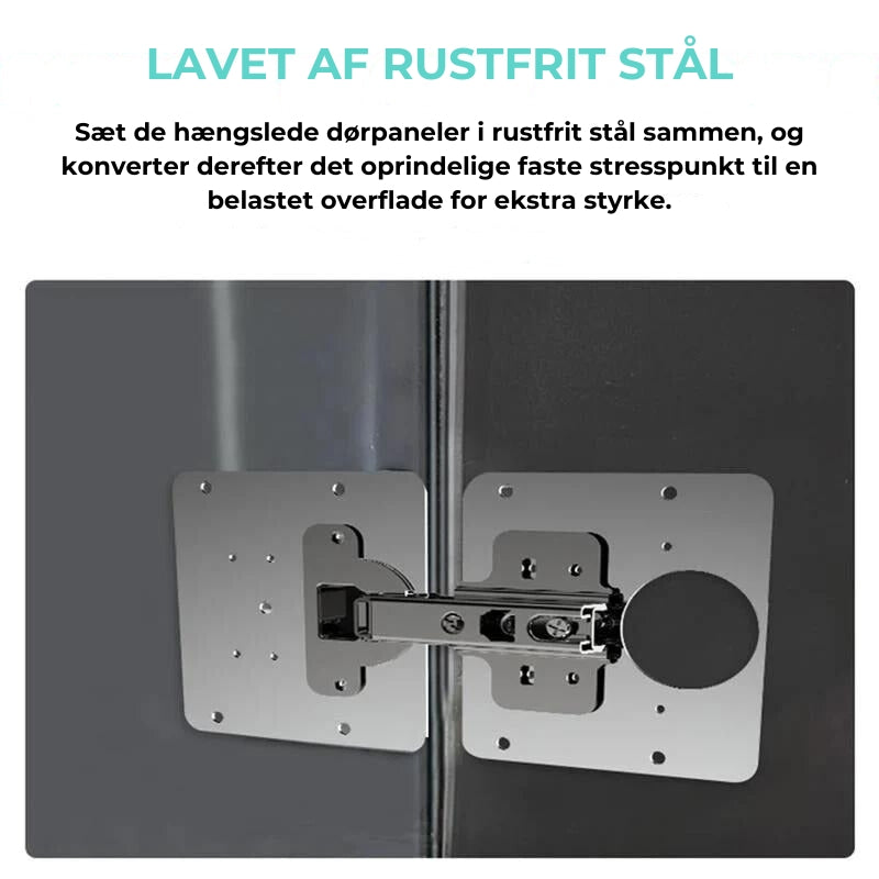 Reparationsdel hængsel sideplade
