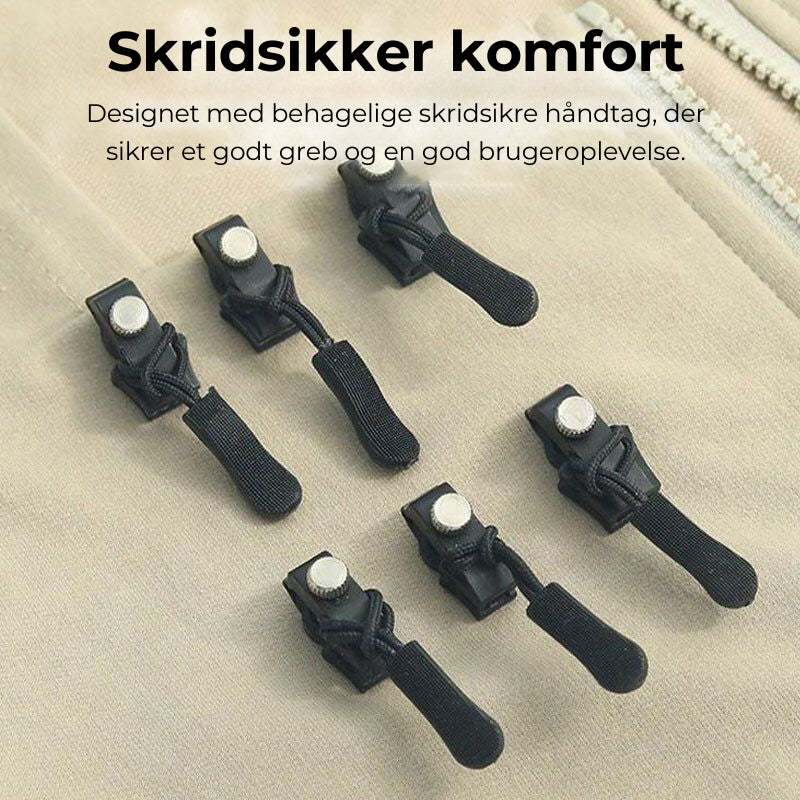 Udskiftning af lynlåse (sæt med 6)