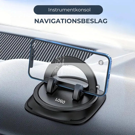 Telefonholder til navigation på instrumentbrættet