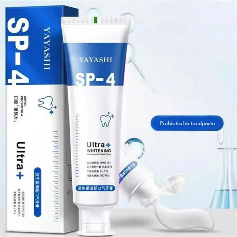 YAYASHI SP-4™ Probiotisk tandpasta til hurtig tandblegning