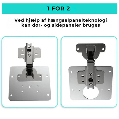 Reparationsdel hængsel sideplade