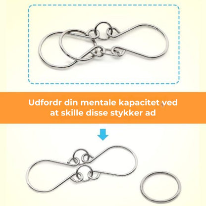 Montessori-puslespil i metal (16 stk.)
