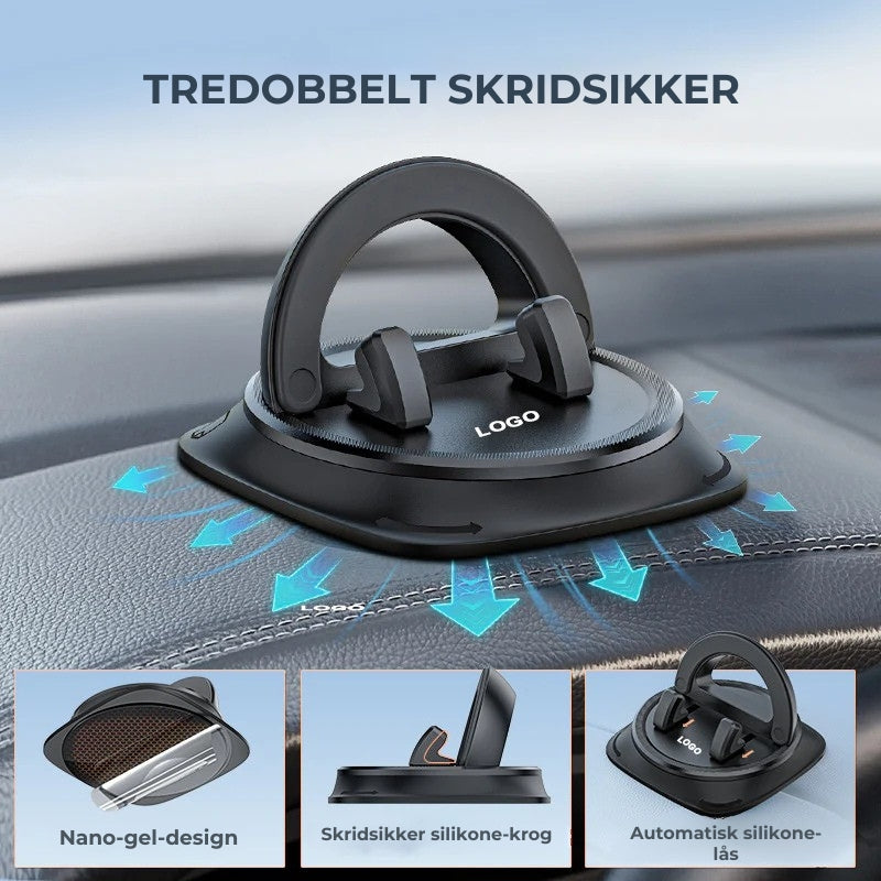 Telefonholder til navigation på instrumentbrættet