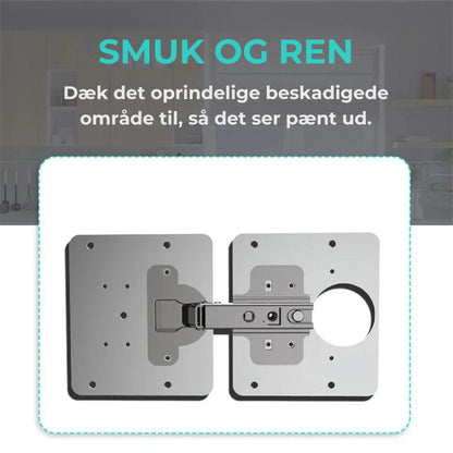 Reparationsdel hængsel sideplade